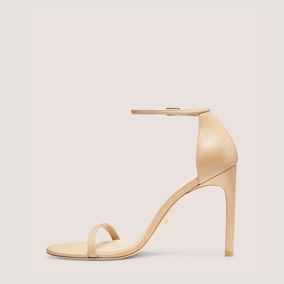 EUC Stuart Weitzman Nudistsong Heeled Sandals in Nude - Picture 4 of 17